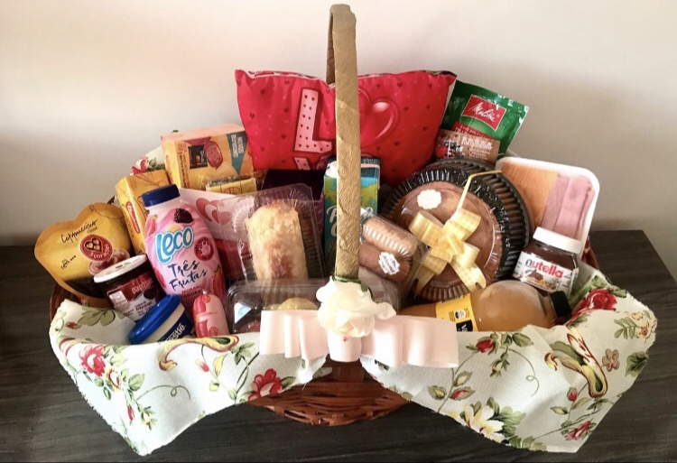 Cesta de café da manhã Diamante Barra da Tijuca