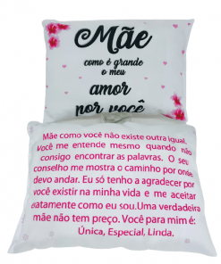 Almofadinhas personalizadas para botar na cesta de café da manhã