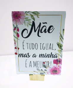 Presente em MDF para o dia das mães